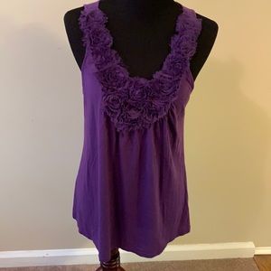 Purple Floral Tank